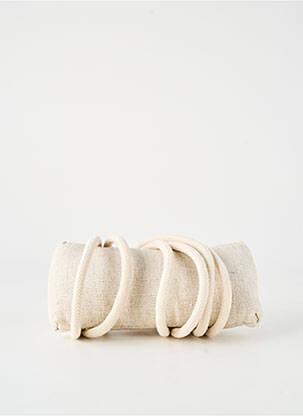 Ceinture coutures renforcées beige SANS MARQUE femme
