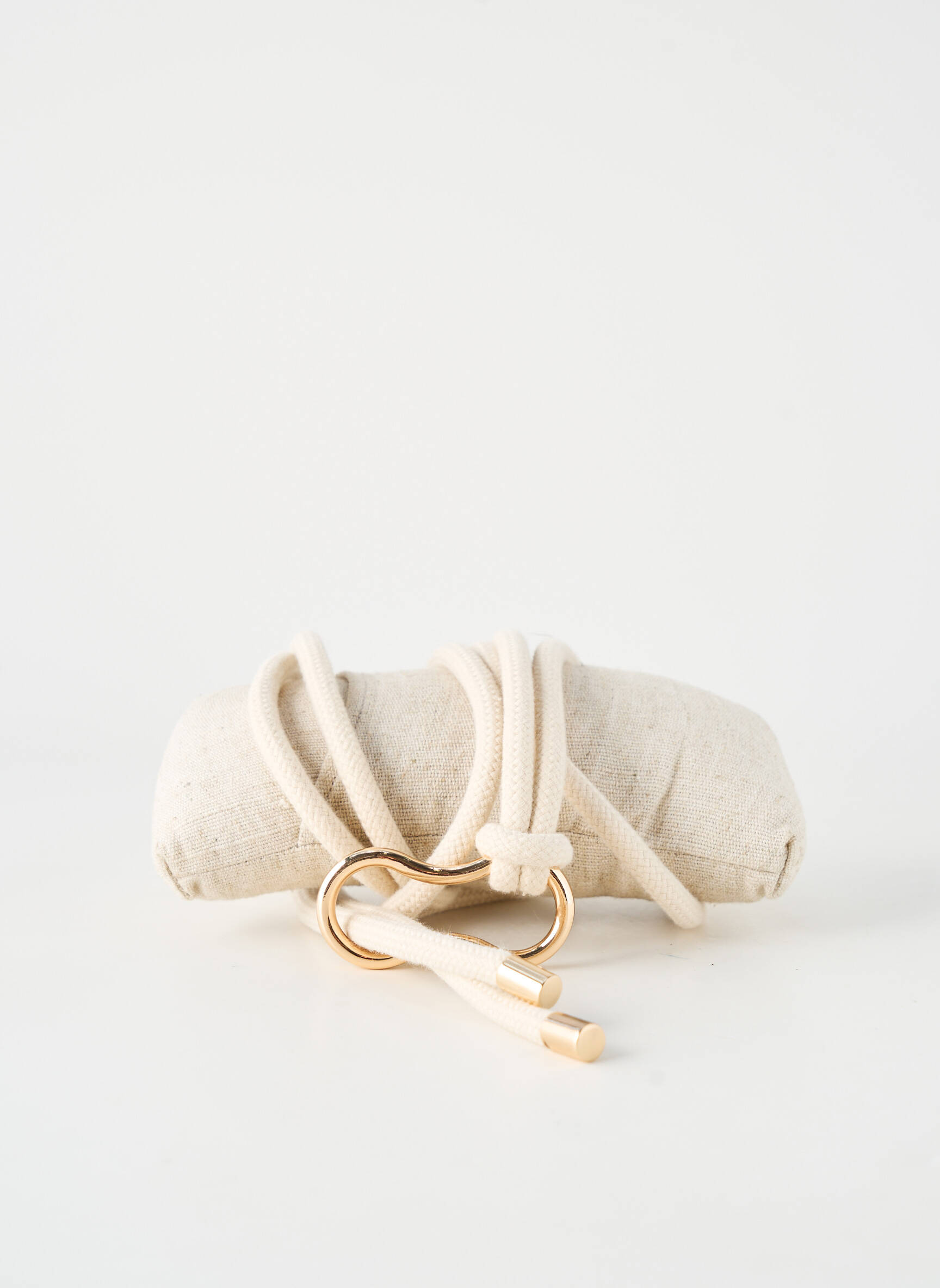 Ceinture coutures renforcées beige SANS MARQUE femme