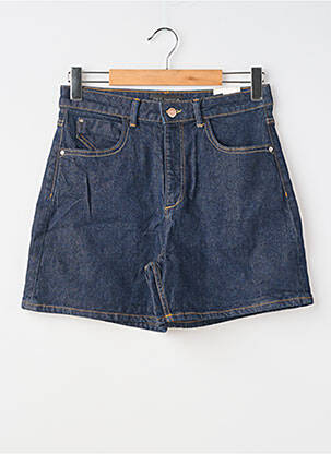 Short tissage denim taille normale bleu ZARA femme