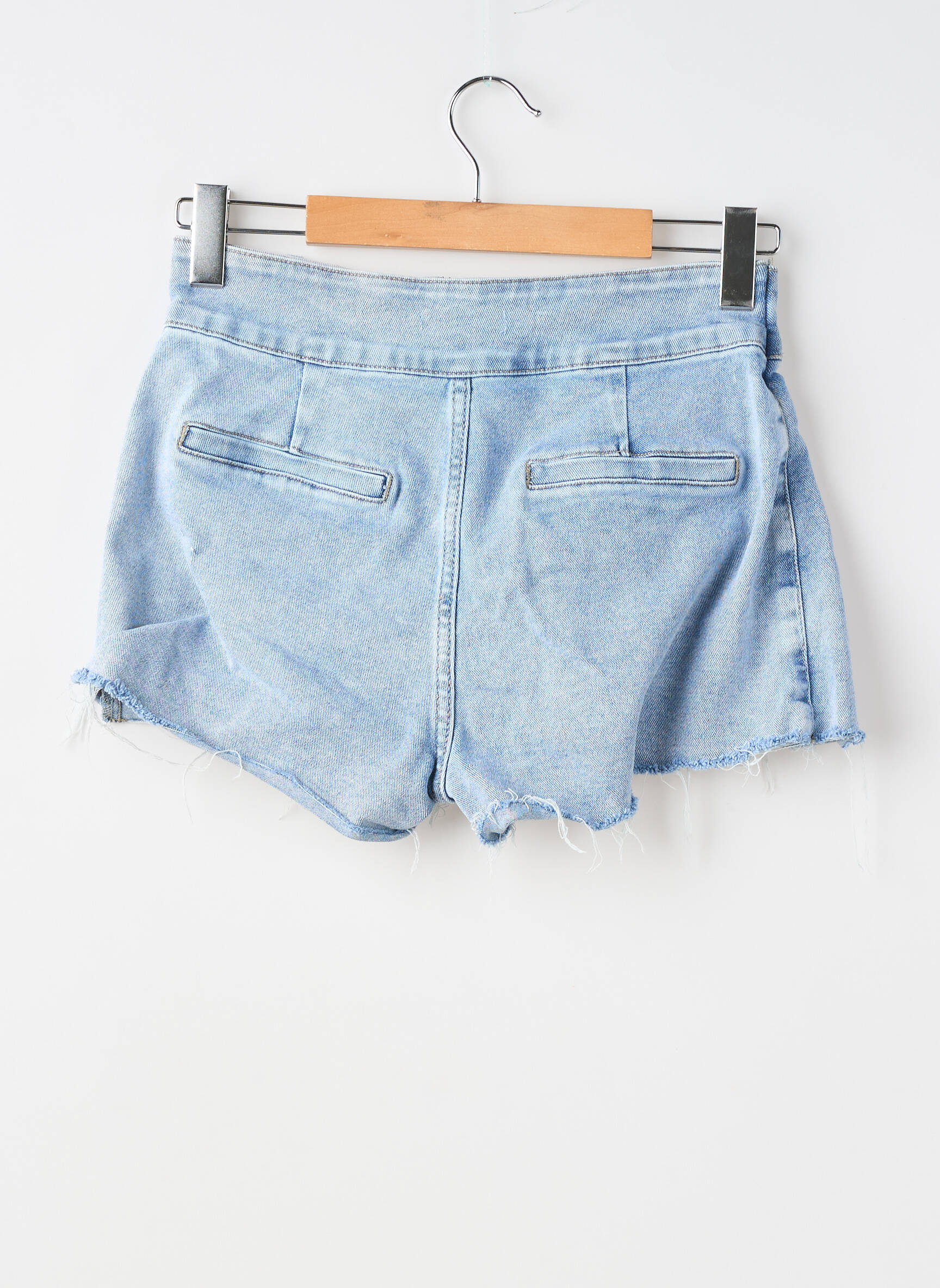 Jupe short  bleu LAULIA femme