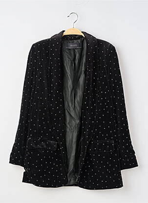 Veste casual coupe droite noir ZARA femme
