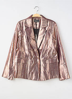 Veste casual coupe droite rose MES DEMOISELLES...PARIS femme
