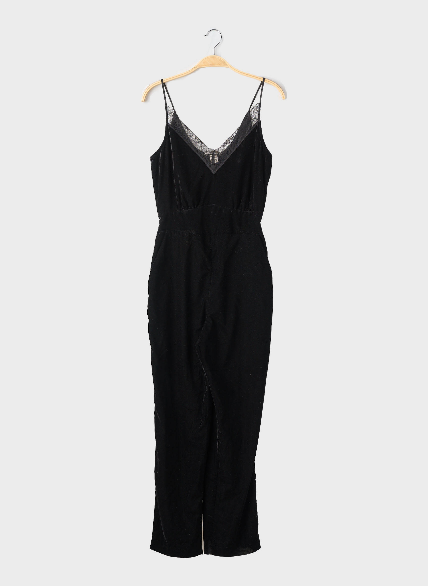 Combi-pantalon sans manche sans manche noir H&M femme