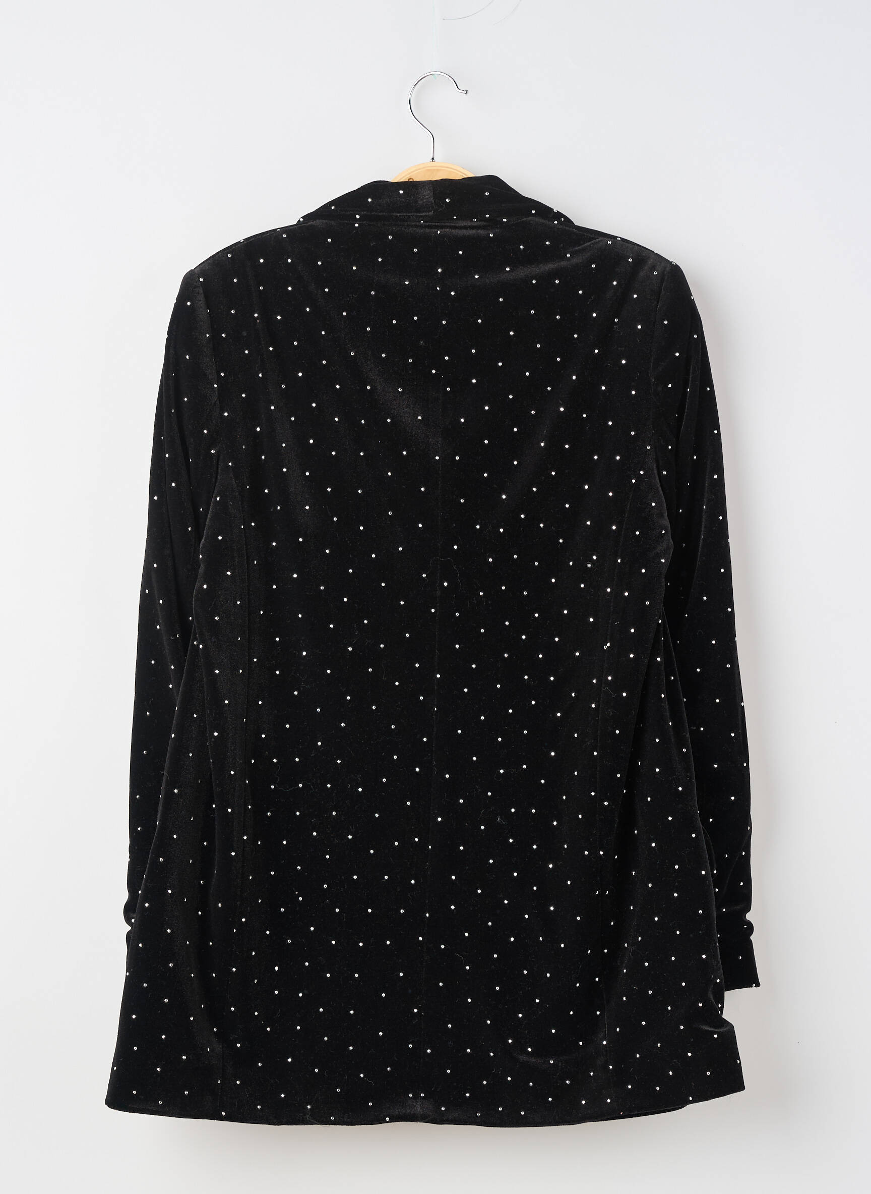 Veste casual coupe droite noir ZARA femme