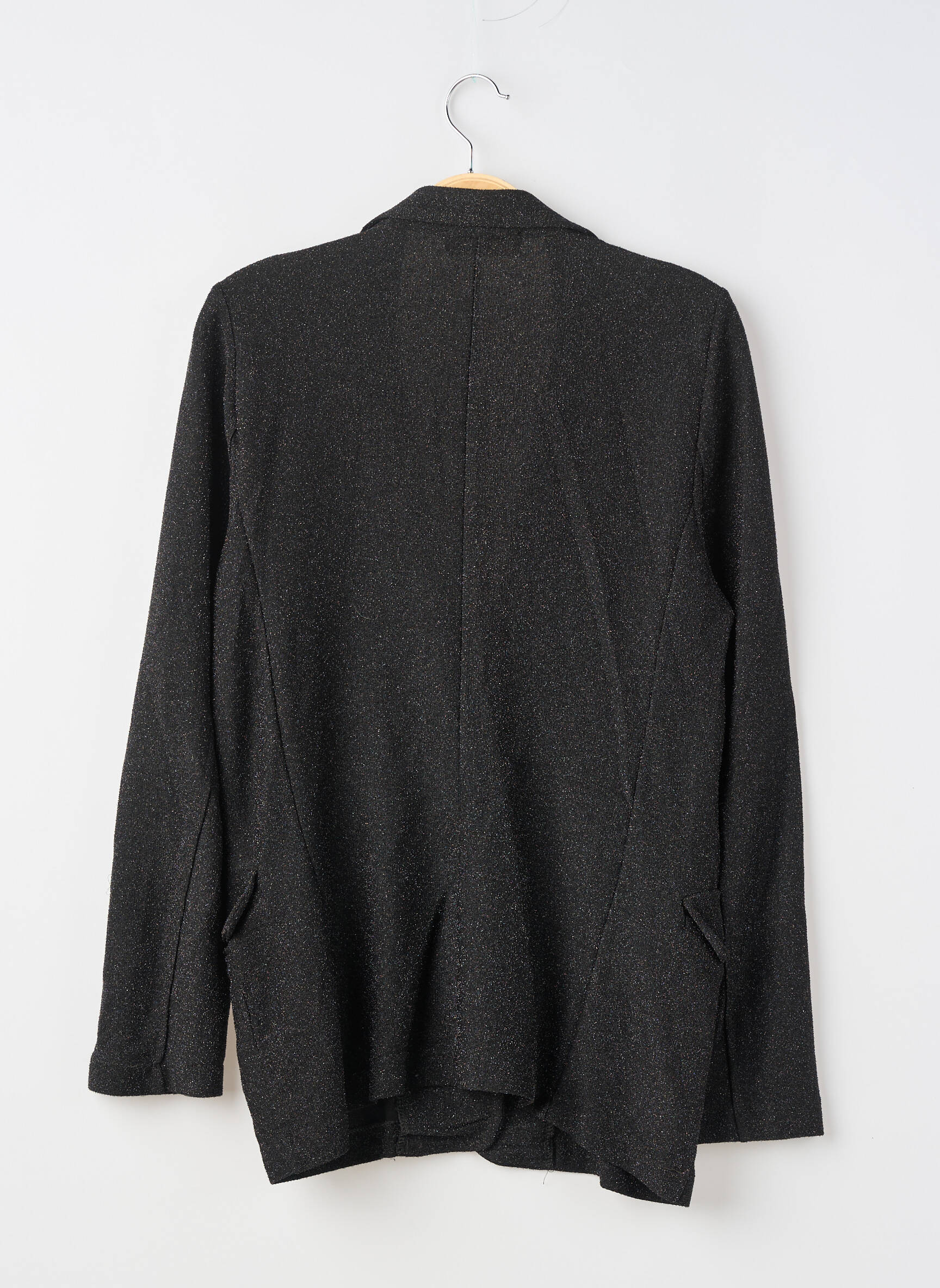 Veste casual coupe droite noir STUDIO 66 femme