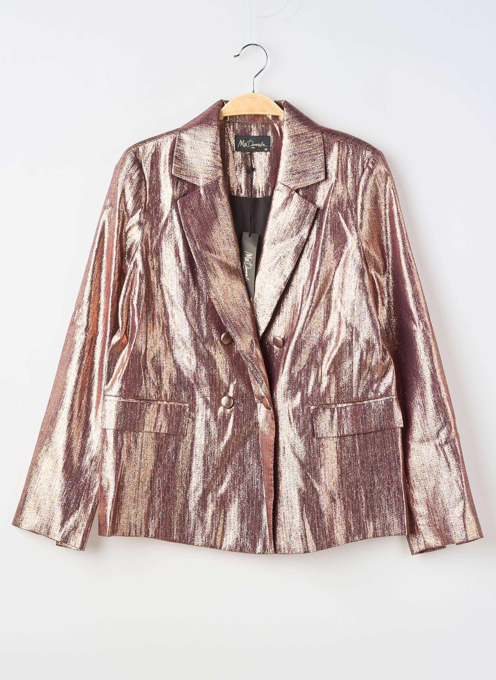 Veste casual coupe droite rose MES DEMOISELLES...PARIS femme
