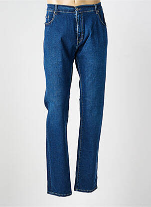 Jeans coupe droite stretch taille normale bleu GALLICE femme