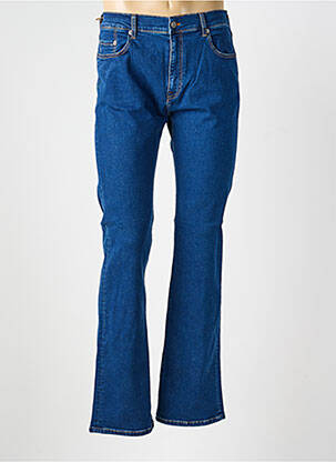 Jeans coupe droite stretch taille normale bleu GALLICE homme