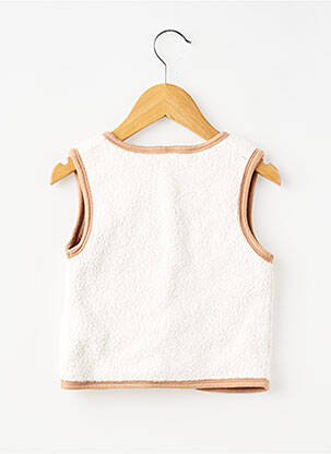 Gilet sans manche coupe droite blanc ZEEMAN fille