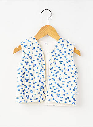 Gilet sans manche coupe droite blanc ZEEMAN fille