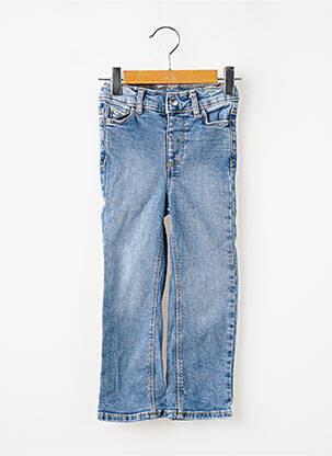 Jean coupe flare stretch taille ajustable bleu KIABI fille