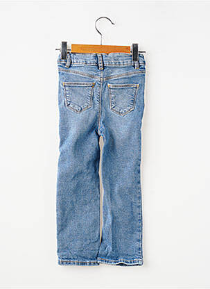 Jean coupe flare stretch taille ajustable bleu KIABI fille