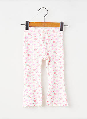 Legging stretch taille élastique blanc ZARA fille