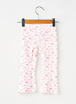Legging stretch taille élastique blanc ZARA fille