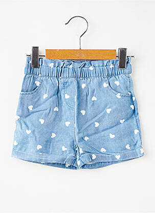 Short poches taille élastique bleu ORCHESTRA fille