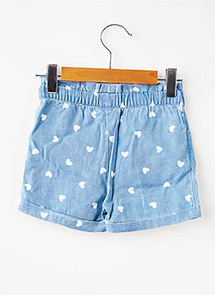 Short poches taille élastique bleu ORCHESTRA fille