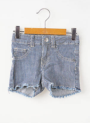Short stretch taille ajustable bleu ZEEMAN fille