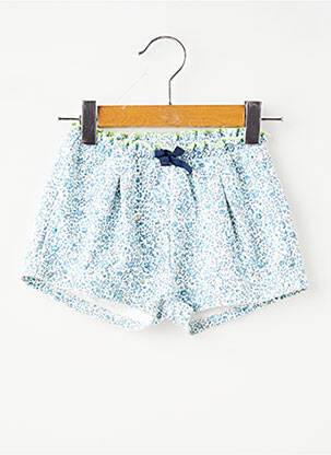 Short taille normale taille élastique bleu ZARA fille