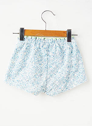 Short taille normale taille élastique bleu ZARA fille