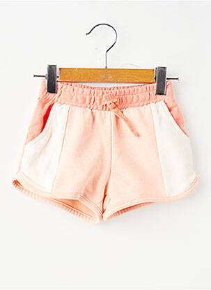 Short taille normale taille élastique orange KIABI fille