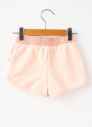 Short taille normale taille élastique orange KIABI fille