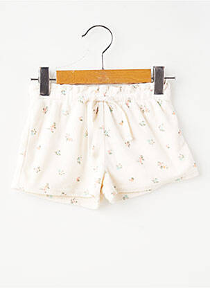 Short taille normale taille élastique blanc H&M fille