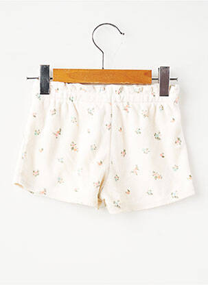 Short taille normale taille élastique blanc H&M fille