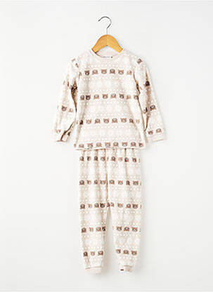 Pyjama imprimé fantaisie beige H&M fille