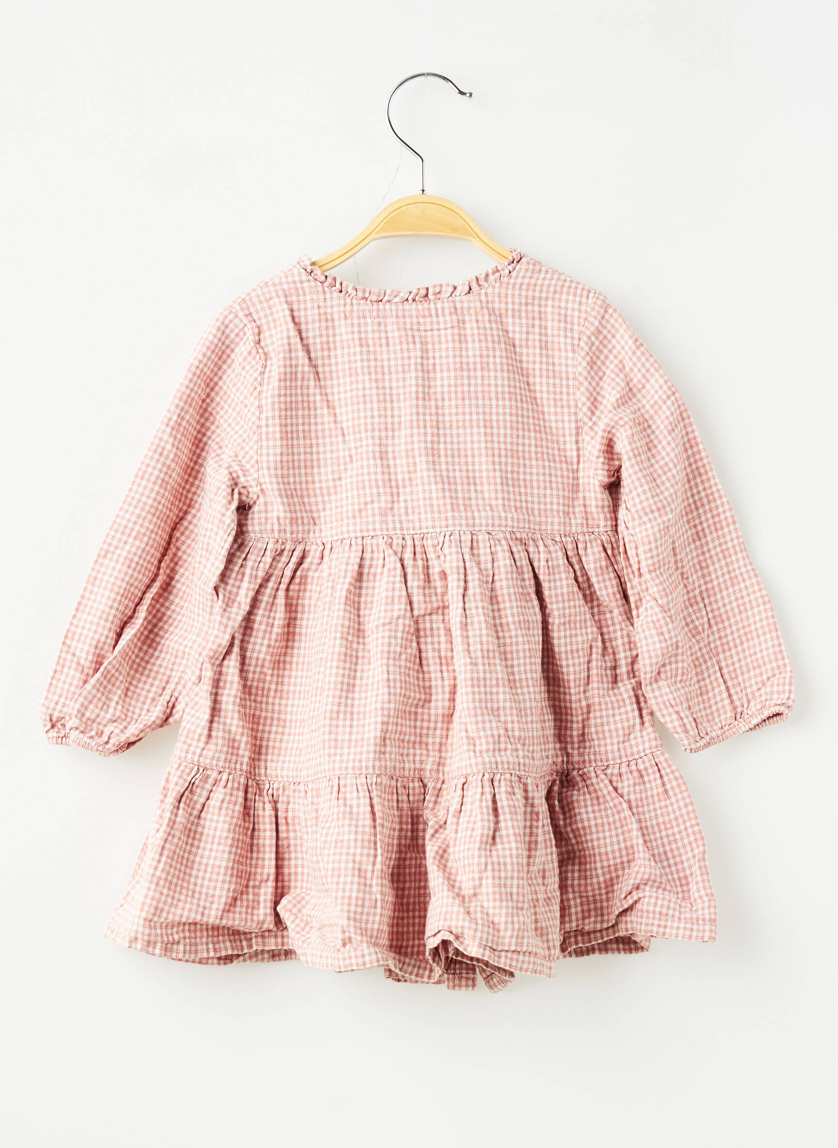 Robe courte manches longues manches longues rose ORCHESTRA fille