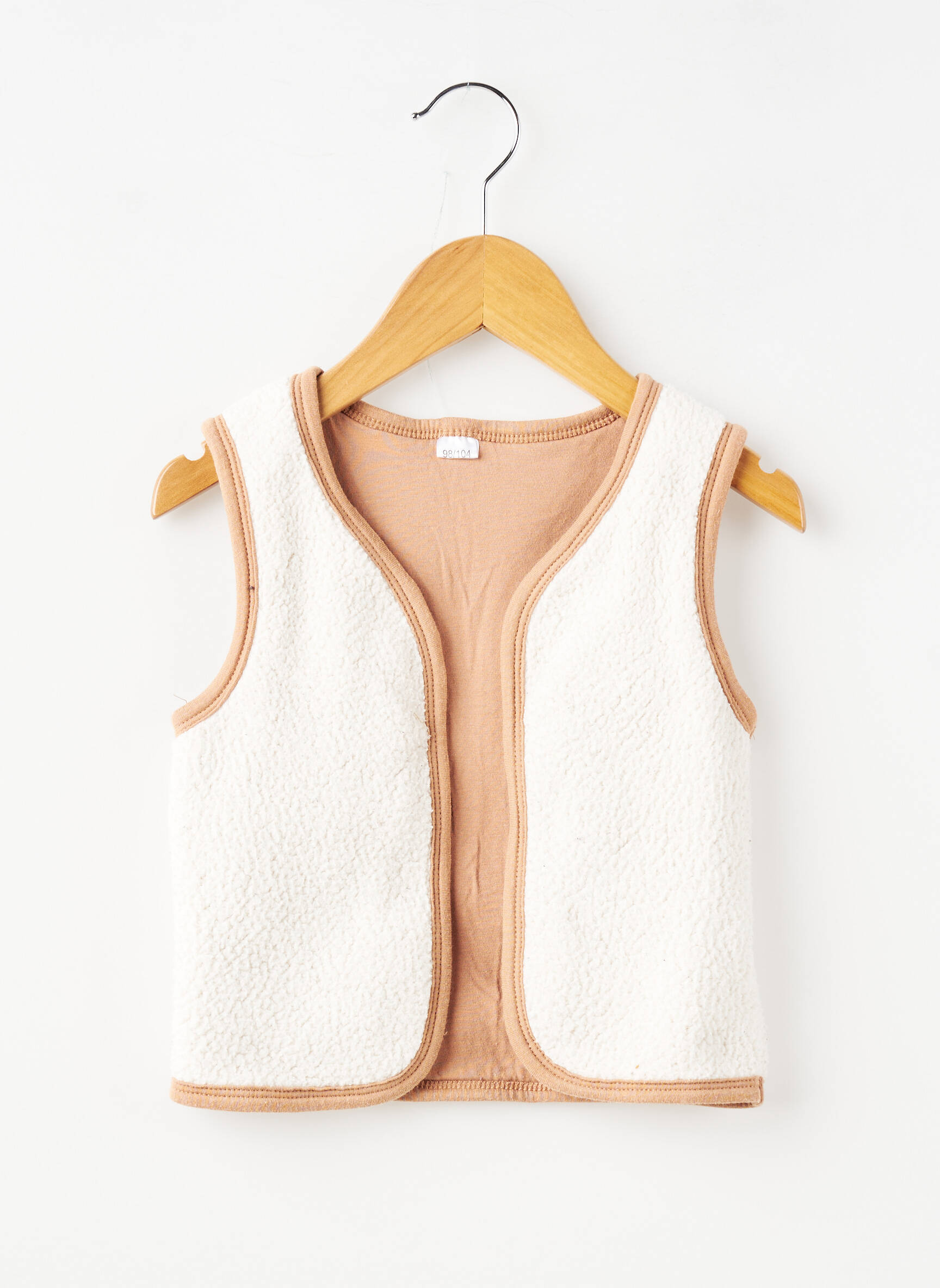 Gilet sans manche coupe droite blanc ZEEMAN fille