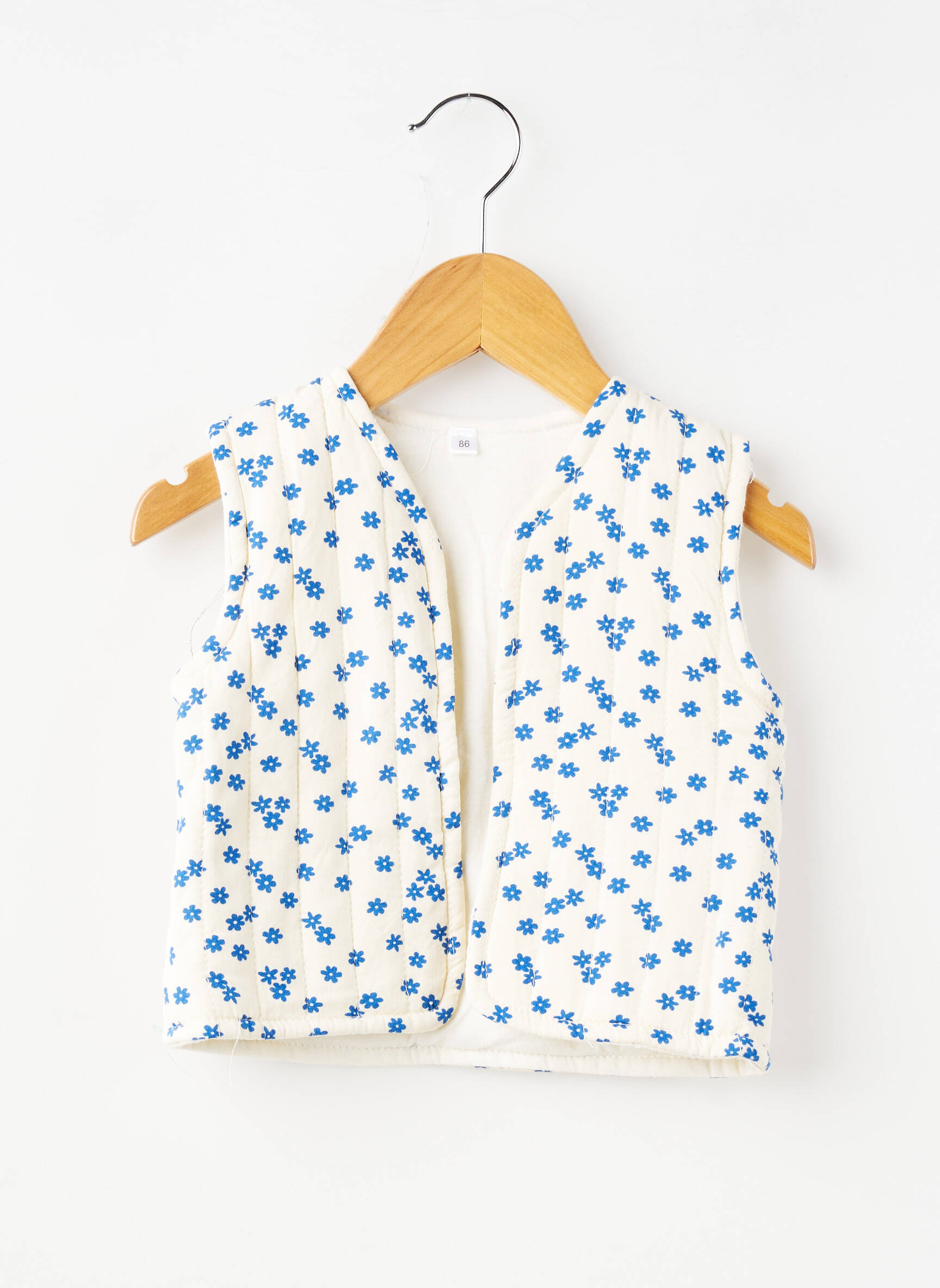 Gilet sans manche coupe droite blanc ZEEMAN fille