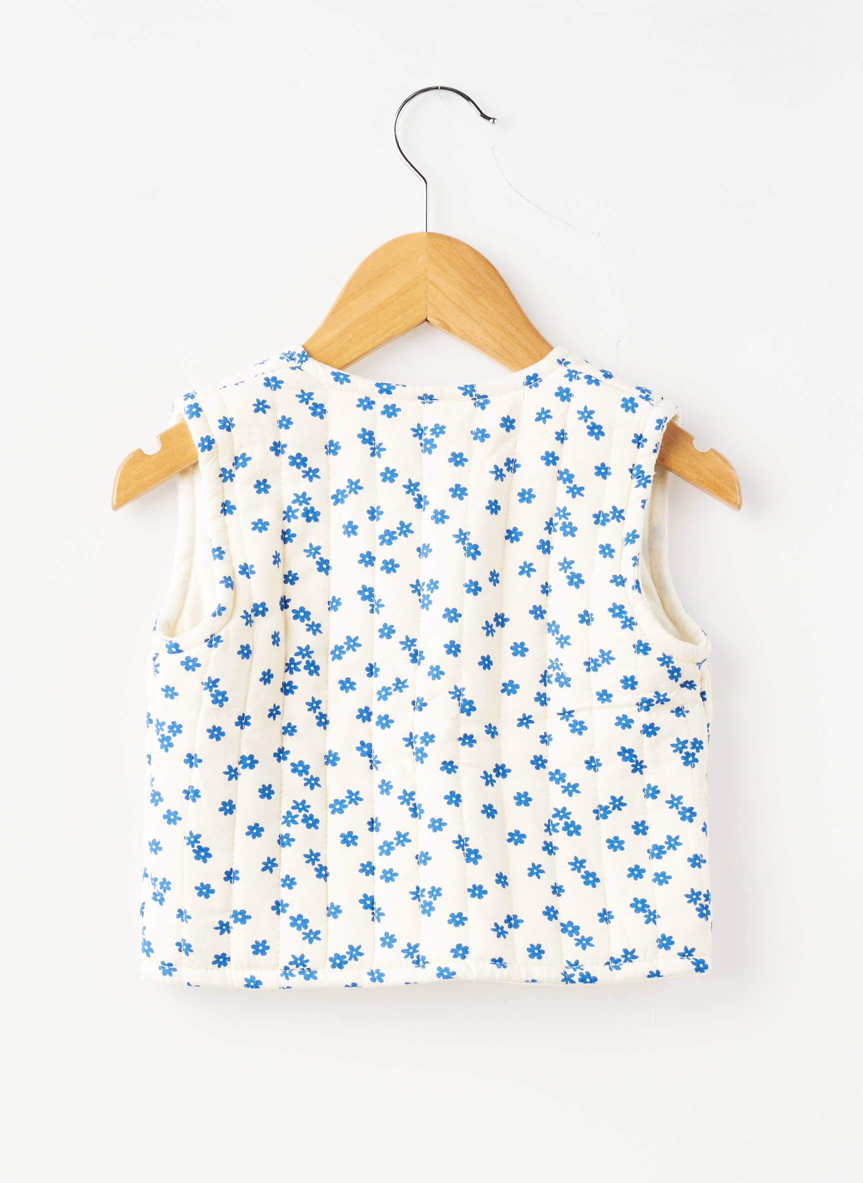 Gilet sans manche coupe droite blanc ZEEMAN fille