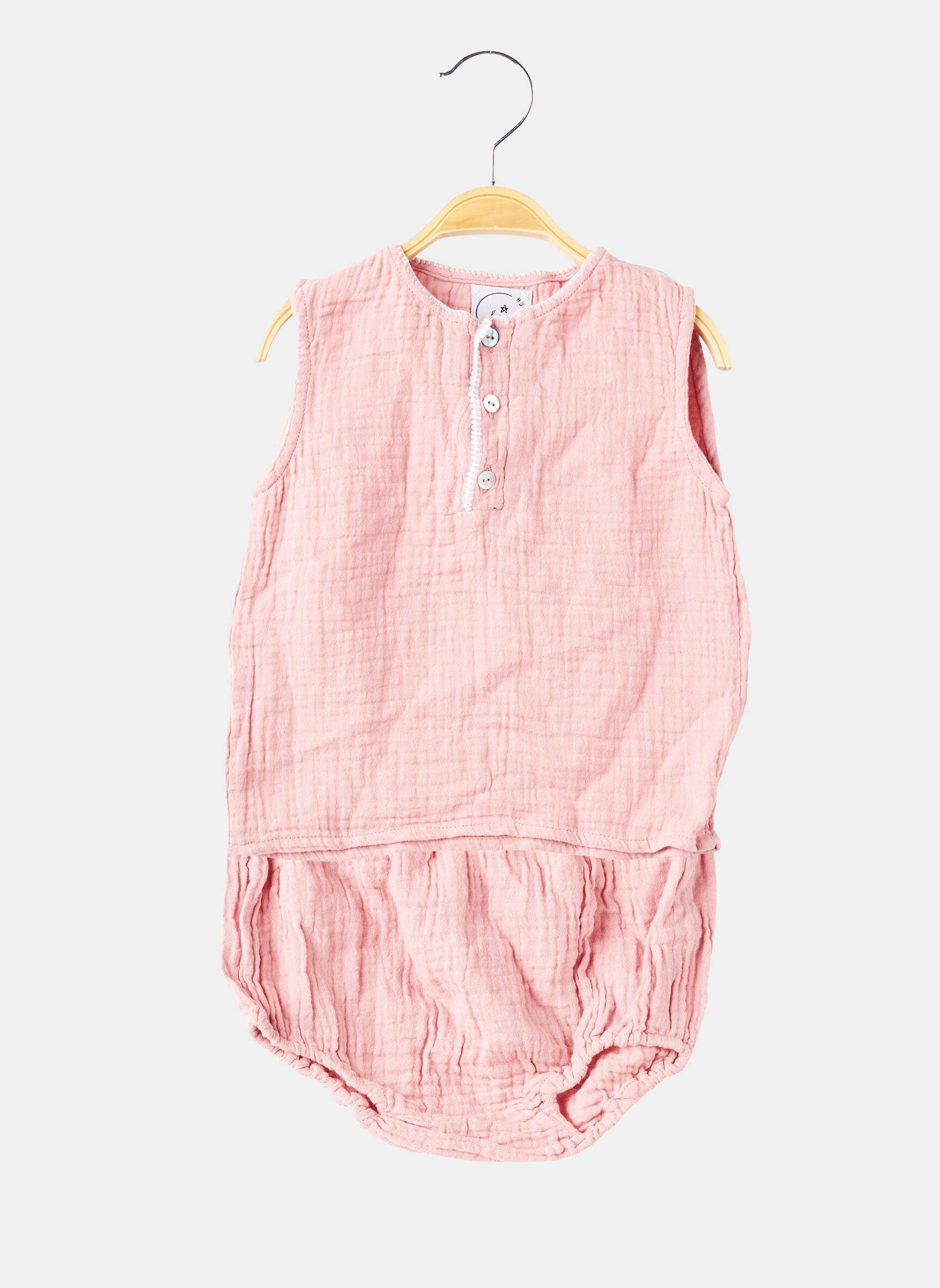 Ensemble pantalon type de haut t-shirt rose LITTLE MARRAKECH fille