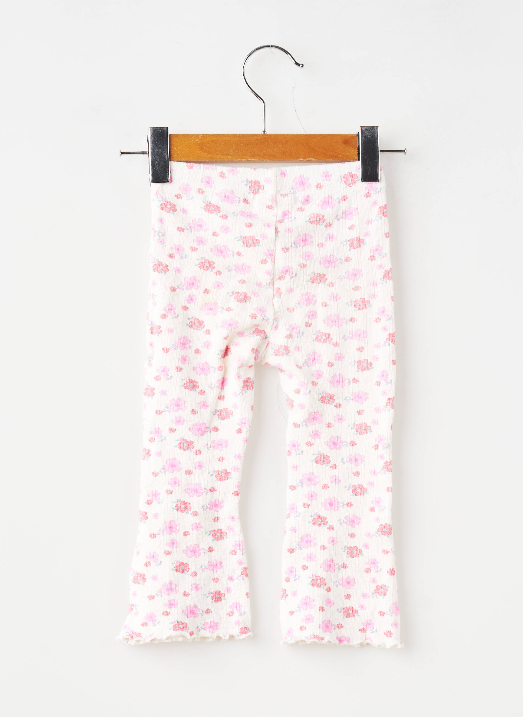 Legging stretch taille élastique blanc ZARA fille