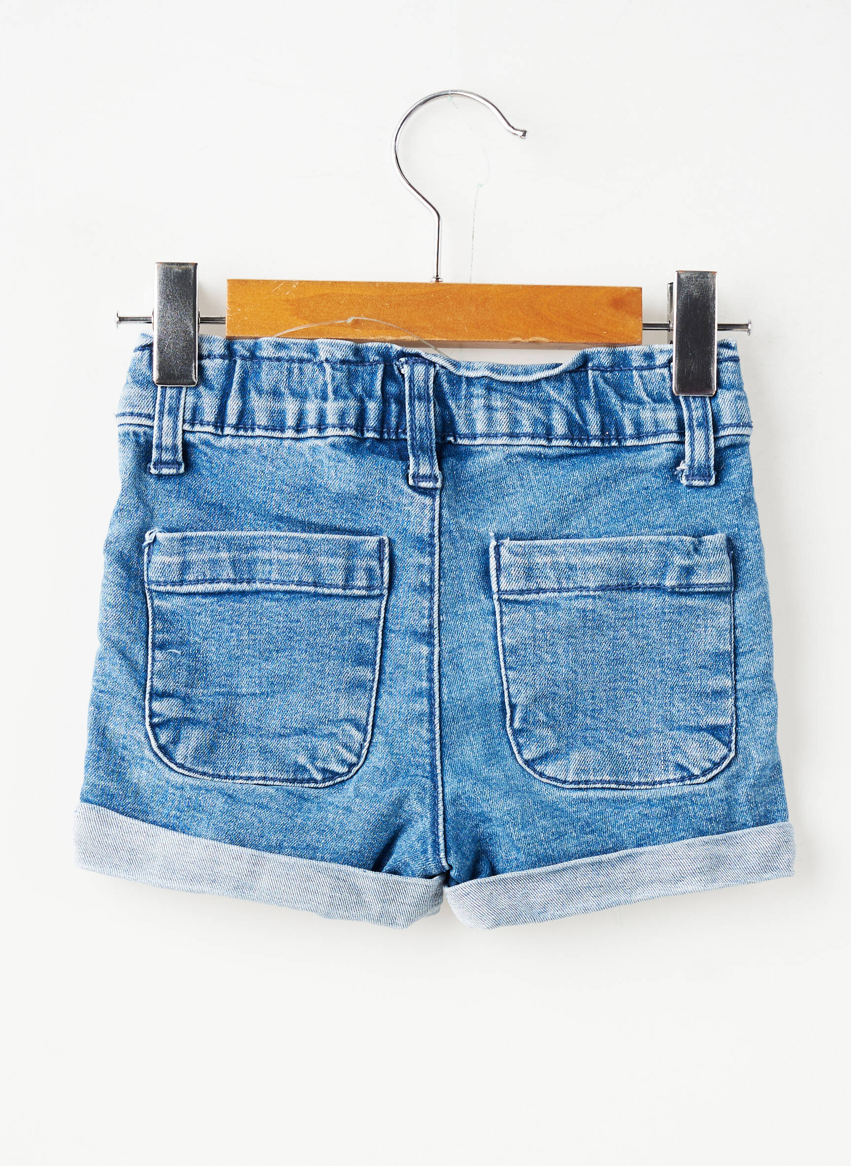Short stretch taille élastique bleu ZEEMAN fille