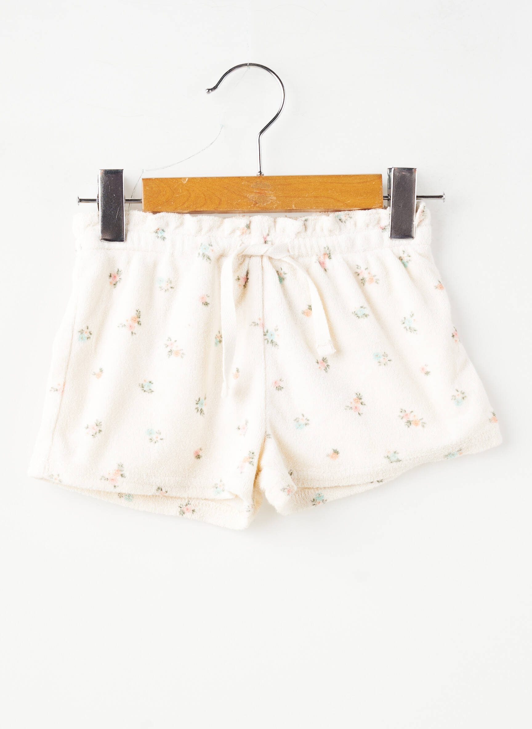 Short taille normale taille élastique blanc H&M fille