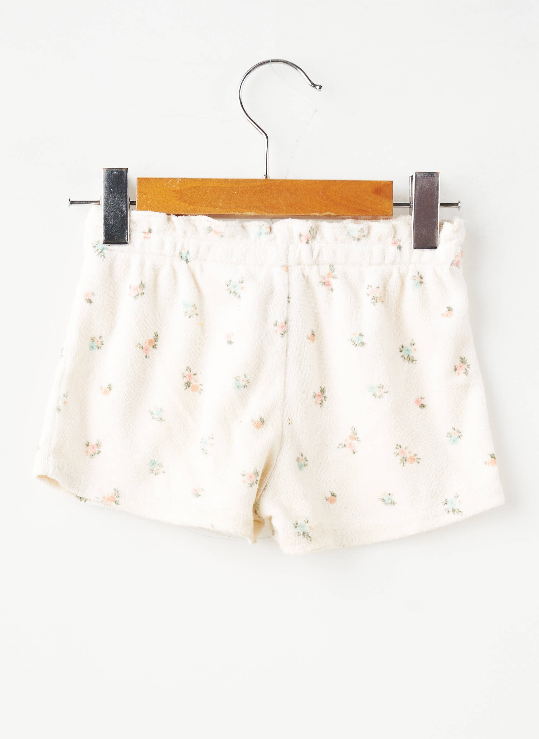 Short taille normale taille élastique blanc H&M fille