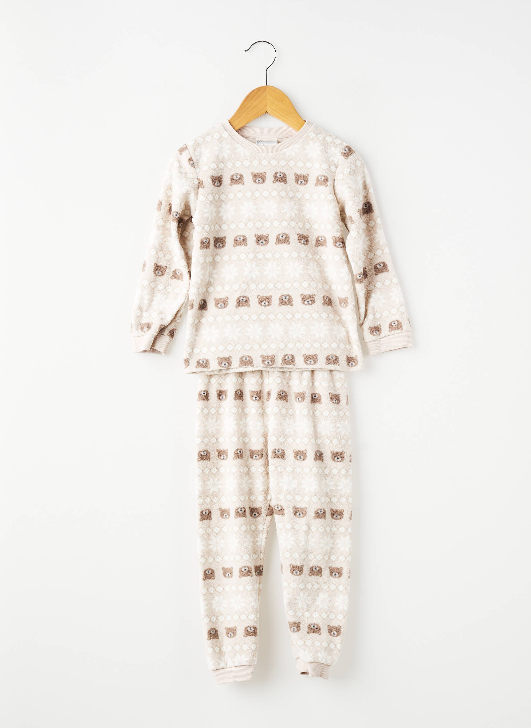 Pyjama imprimé fantaisie beige H&M fille