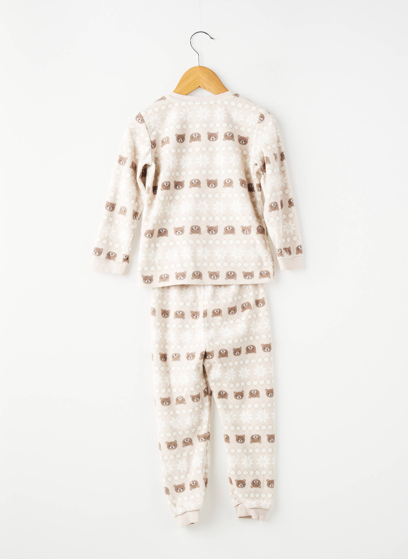 Pyjama imprimé fantaisie beige H&M fille