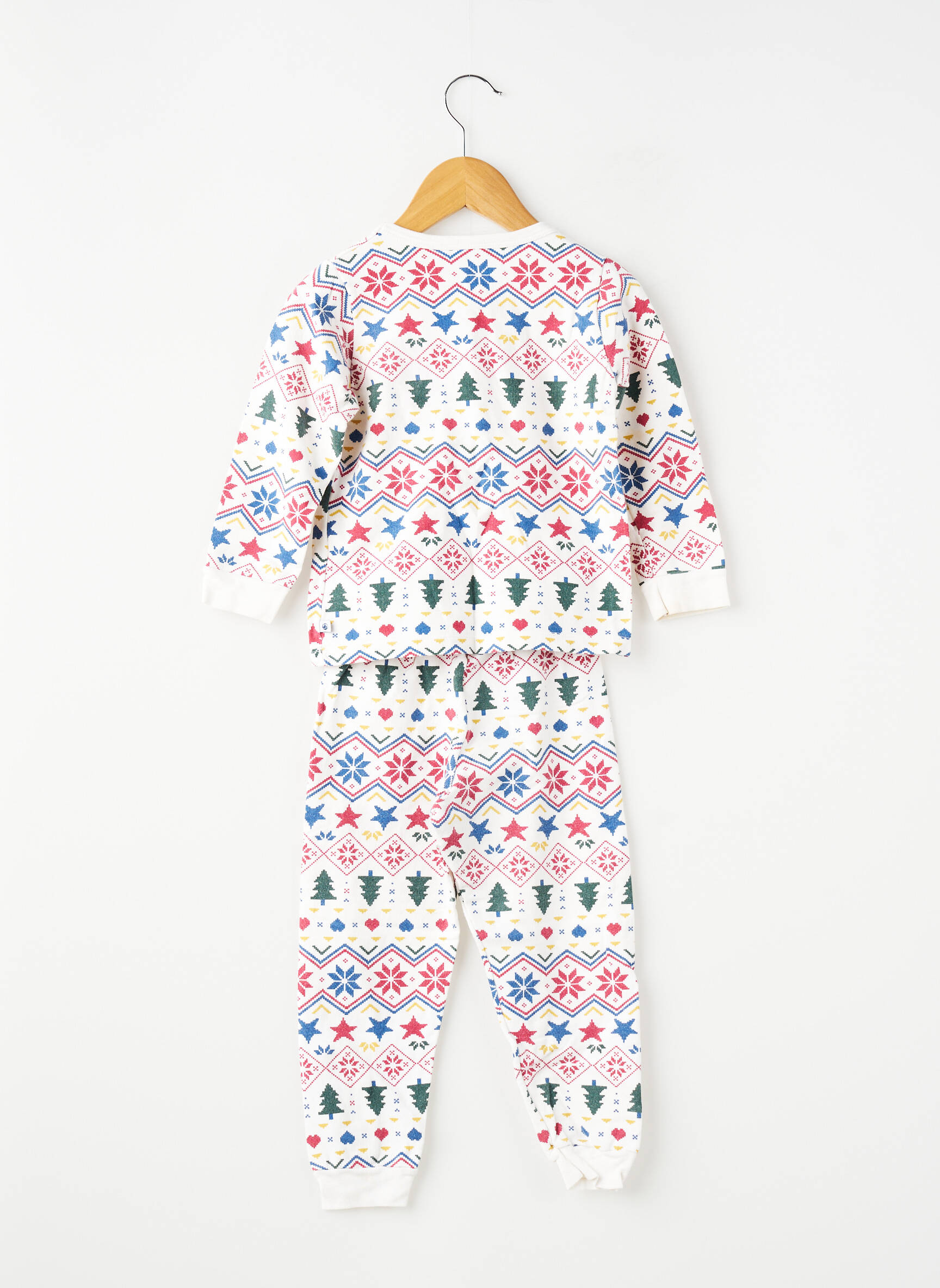 Pyjama bas pantalon blanc PETIT BATEAU enfant