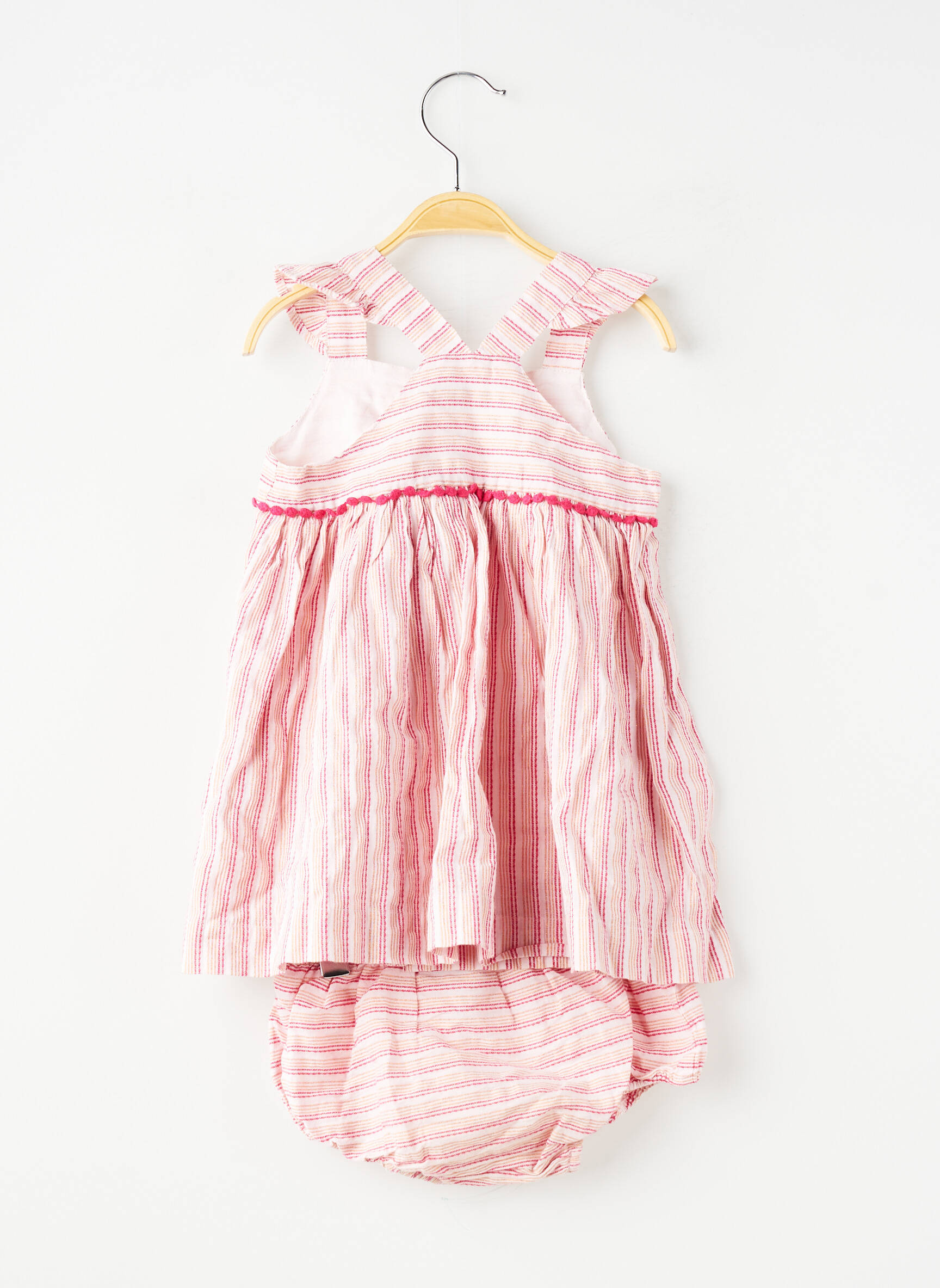 Ensemble short coupe droite rose SERGENT MAJOR fille