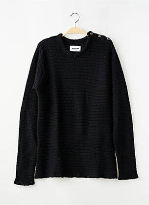 Pull resserrée sur le bas manches longues noir ZADIG & VOLTAIRE femme