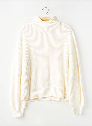 Pull stretch manches longues beige NOISY MAY femme