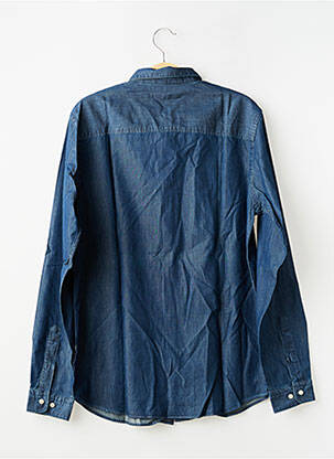 Chemise manches longues coupe cintrée bleu PREMIUM DE JACK AND JONES homme