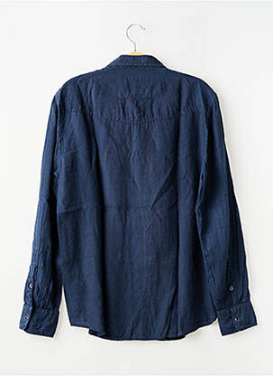 Chemise manches longues coupe cintrée bleu DIESEL homme
