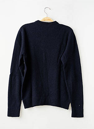 Pull stretch manches longues bleu AMERICAN VINTAGE femme