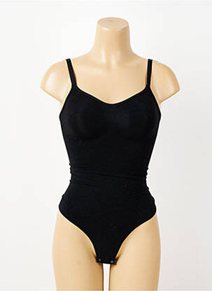 Body lingerie stretch noir CREAMY FABRICS femme