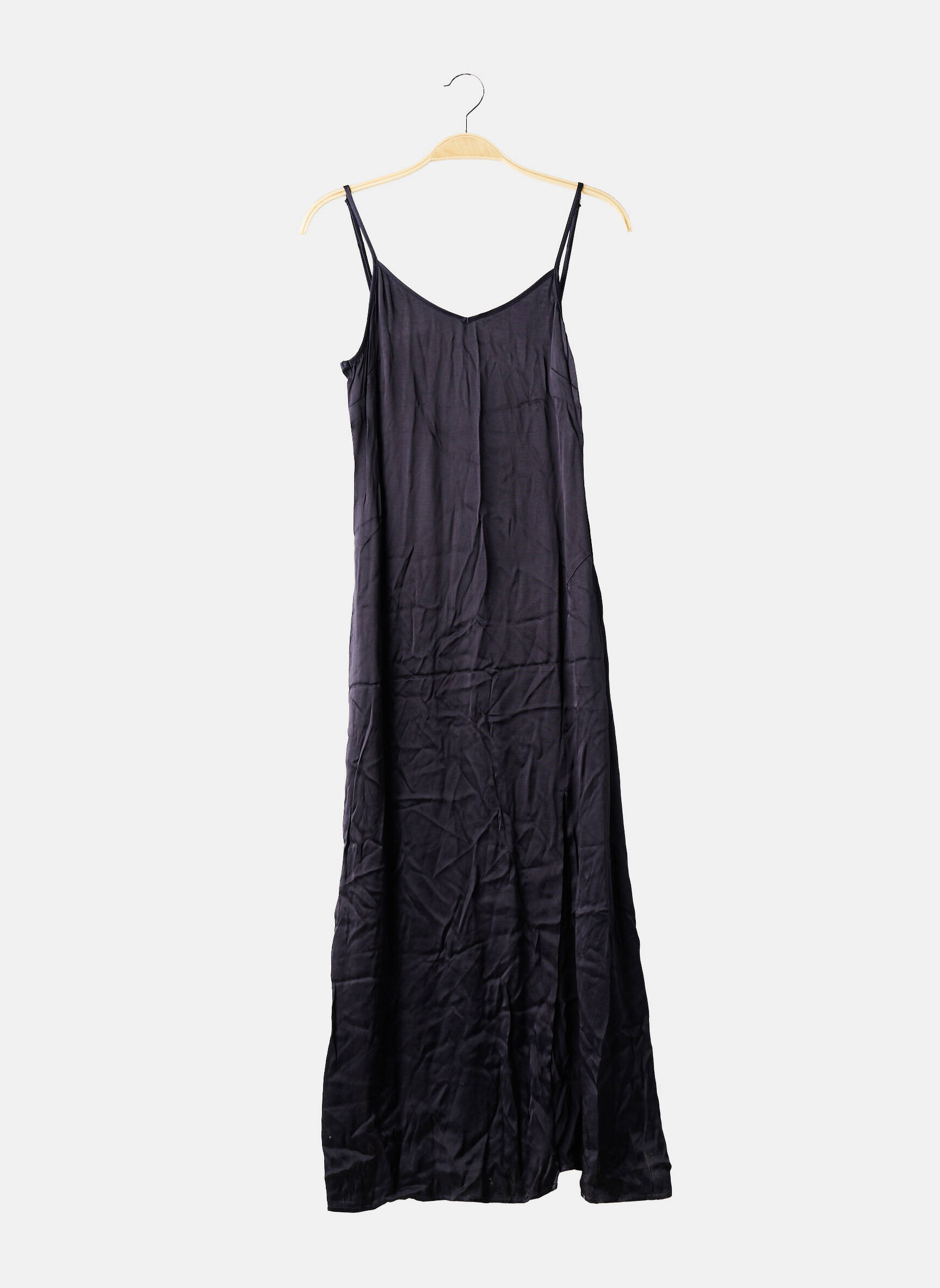 Robe longue fines bretelles fines bretelles bleu MARIE-SIXTINE femme
