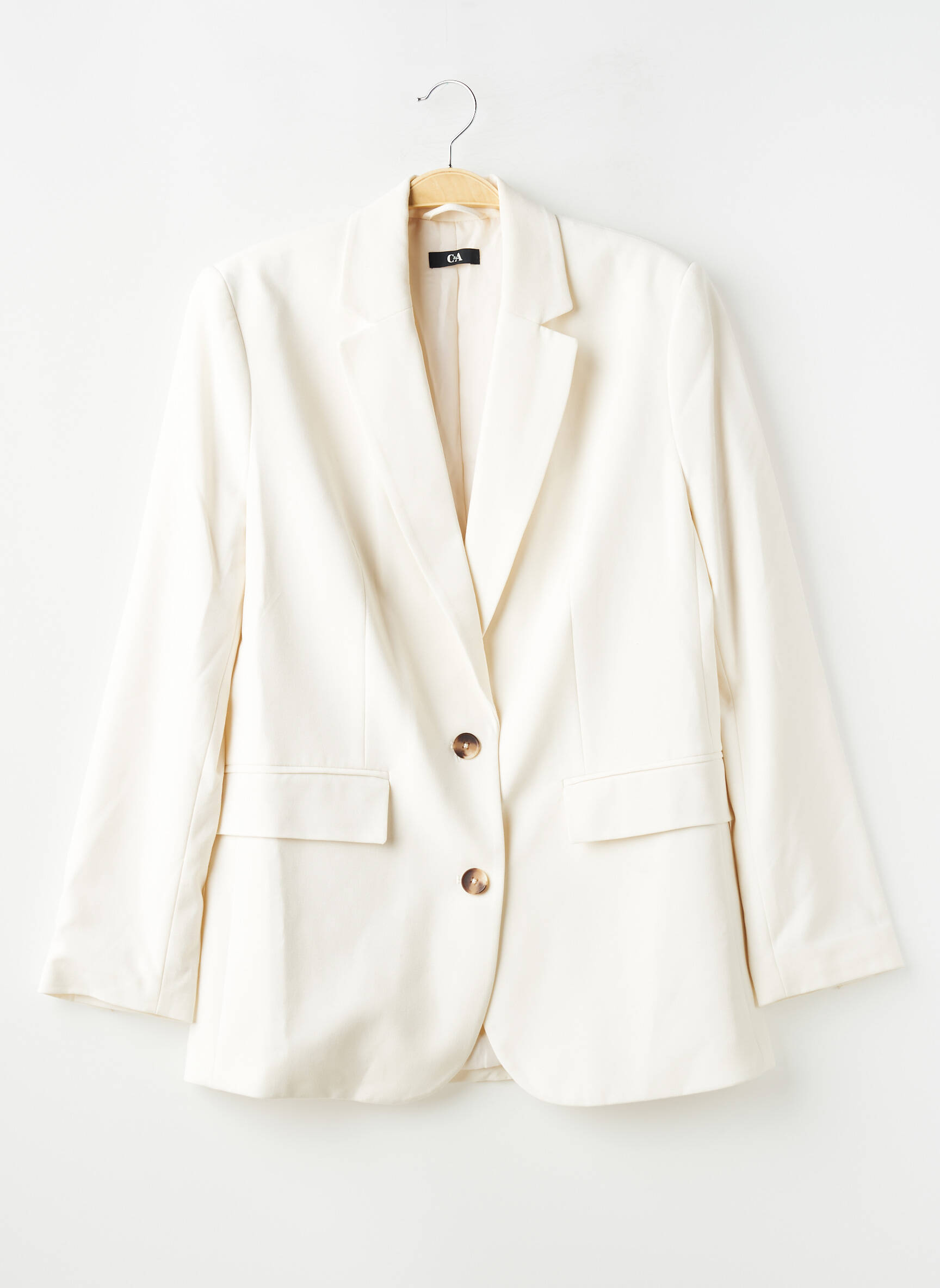 Blazer poches beige C&A femme