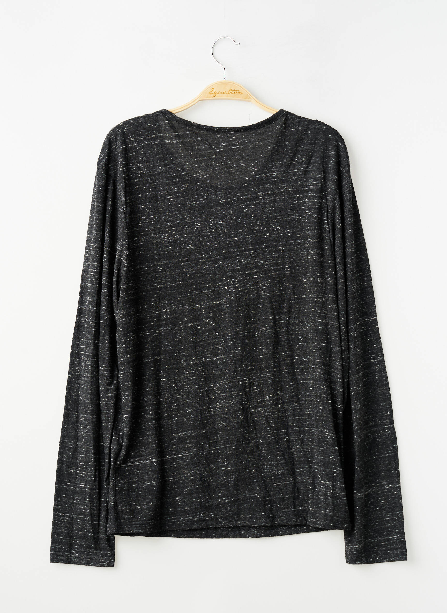 T-shirt manches longues manches longues gris ELEVEN PARIS femme